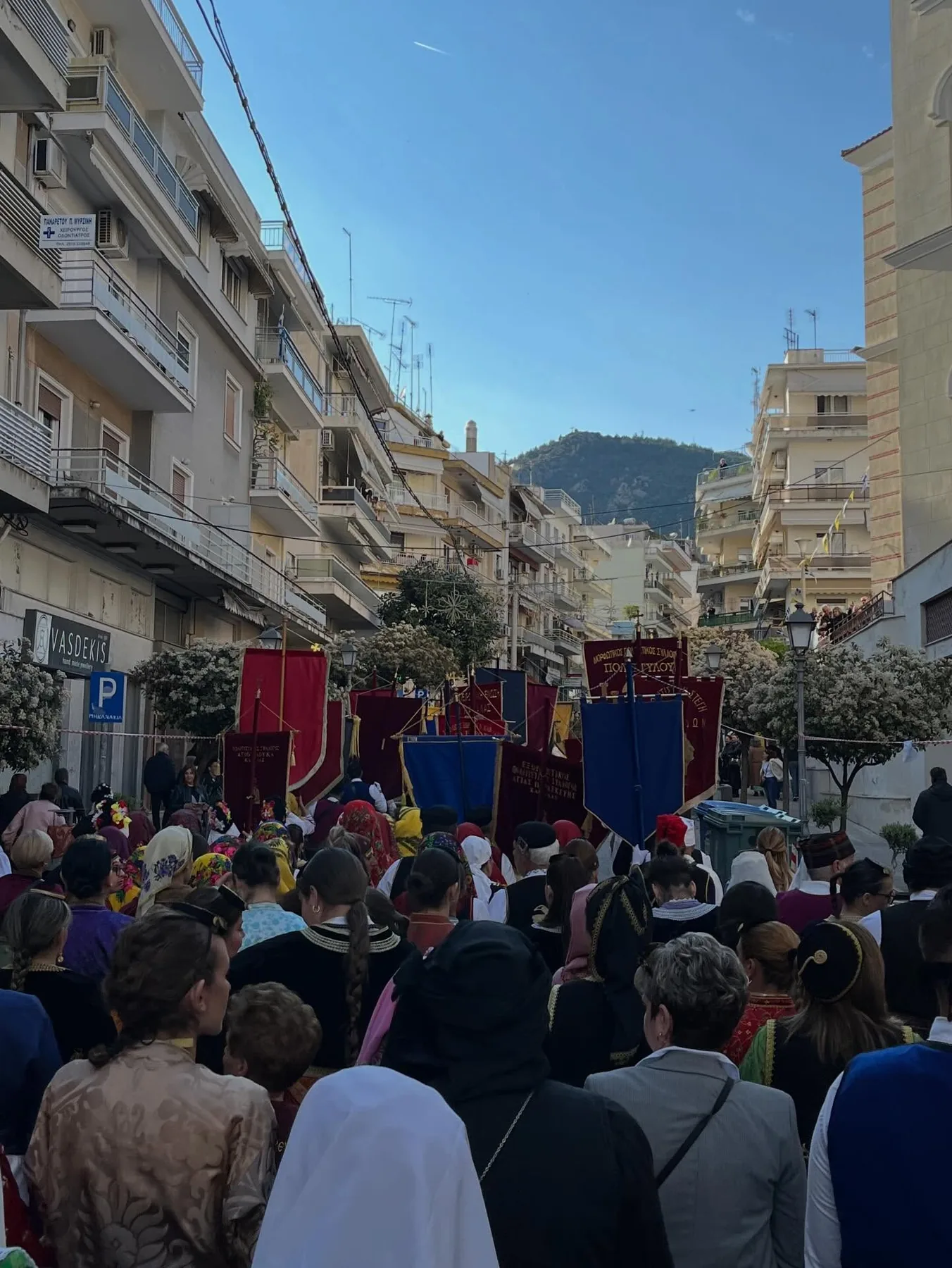Πομπή στους δρόμους της Καβάλας